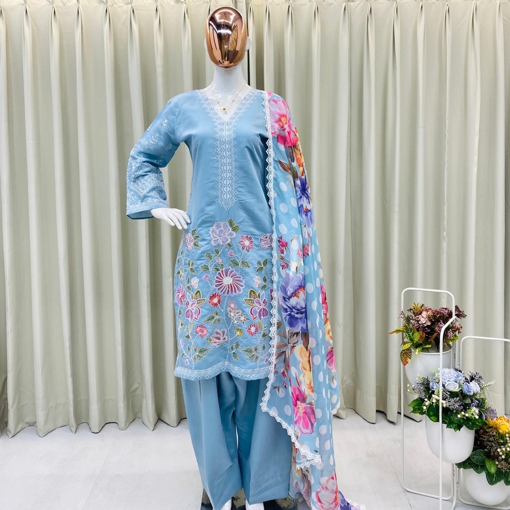 Indian party wear salwar kameez